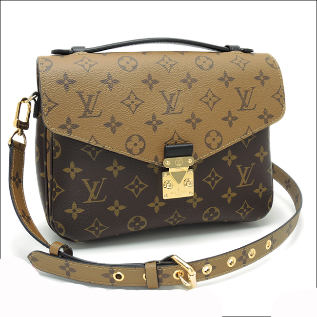 ルイ ヴィトン ハンドバッグ モノグラム リバース ポシェット メティス ショルダーバッグ 2WAY M41465 LOUIS VUITTON 