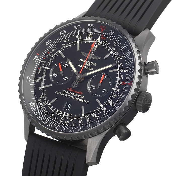 ブライトリング時計 ナビタイマー０１ ４６ｍｍ ブラックスチール M017B51PRB