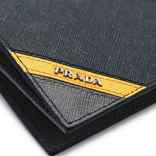 プラダ 長財布 PRADA 2MV836 2EGO F0UDO/SAFFIANO STRIPE BALTICO+SOLEIL 財布 二つ折り メンズ財布 『2017年春夏新作』サフィアーノストライプ マルチカラー 型押しレザー バルティコ×SOL