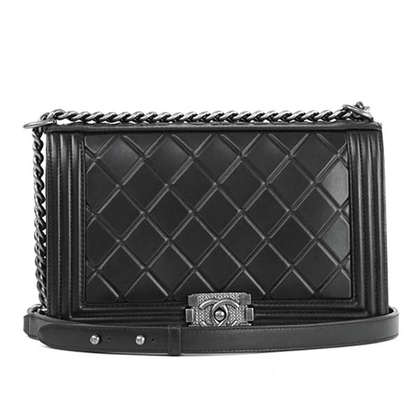 CHANEL A92193-Y10959-94305 シャネル チェーンショルダーバッグ レザー ブラック