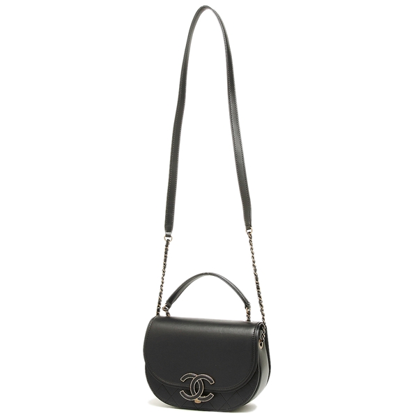 シャネル ショルダーバッグ レディース CHANEL A93460 Y82232 94305 ブラック ゴールド 