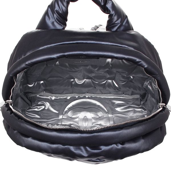 シャネル リュック レディース CHANEL A91933 Y82703 0B164 ネイビー シルバー 