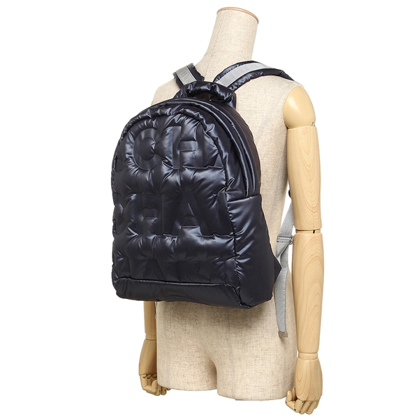 シャネル リュック レディース CHANEL A91933 Y82703 0B164 ネイビー シルバー 