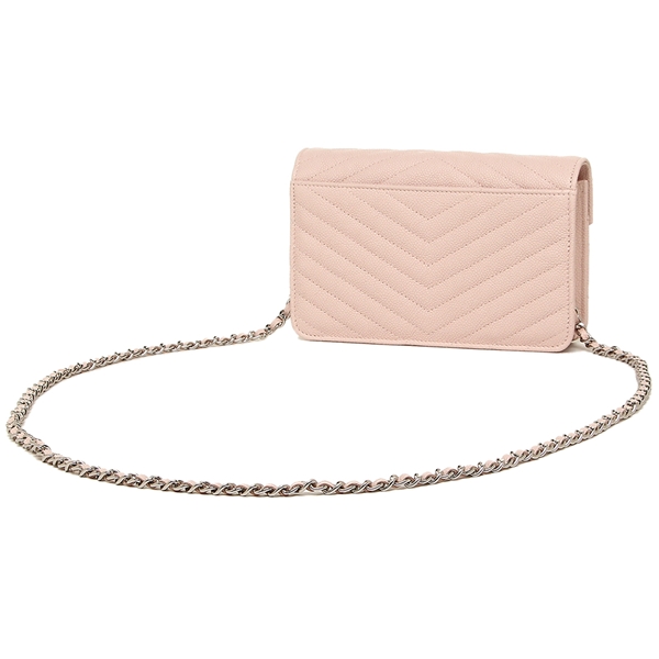 シャネル ショルダーバッグ レディース CHANEL A84350 Y33119 4B032 ピンク シルバー