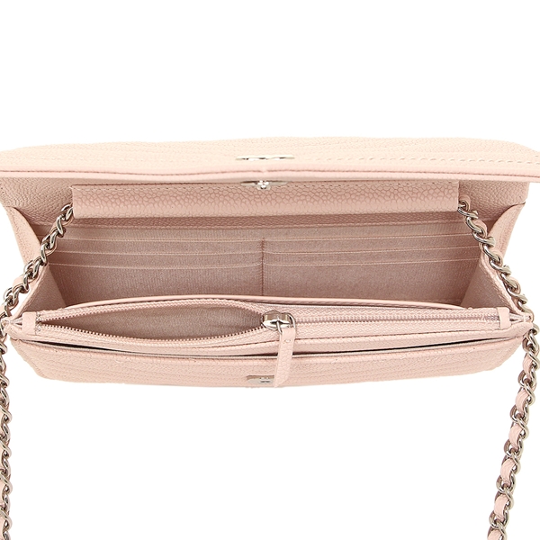 シャネル ショルダーバッグ レディース CHANEL A84350 Y33119 4B032 ピンク シルバー