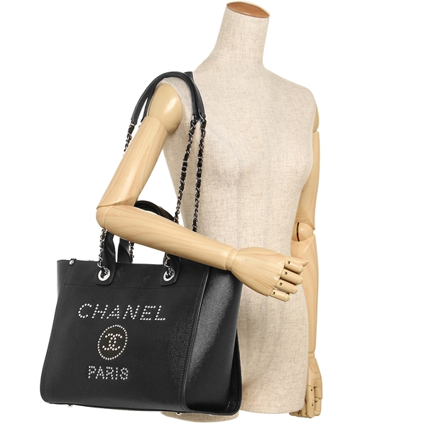 CHANEL トートバッグ レディース シャネル A57069 Y83441 94305 ブラック 