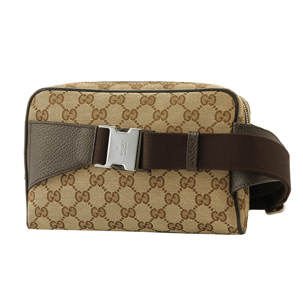 グッチ ウエストバッグ・ボディバッグ GUCCI 449174 KY9KN 9886 GGキャンバス GG CANVAS ユニセックス ベージュ/ダークブラウン ヒップバッグ クロスボディ GG柄 メンズ カジュアル スマート