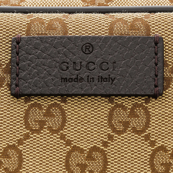 グッチ ウエストバッグ・ボディバッグ GUCCI 449174 KY9KN 9886 GGキャンバス GG CANVAS ユニセックス ベージュ/ダークブラウン ヒップバッグ クロスボディ GG柄 メンズ カジュアル スマート