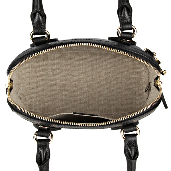 グッチ ハンドバッグ GUCCI 449661 CAO0G 1000 ドーラーカーフ レディース BLACK ブラック 黒 2WAY ショルダー クロスボディ 上品 フェミニン