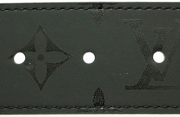 ルイ ヴィトン モノグラム サンチュール LV イニシアル ピラミッド リバーシブル 黒 ブラック 茶 ブラウン 40MM ベルト M9346V