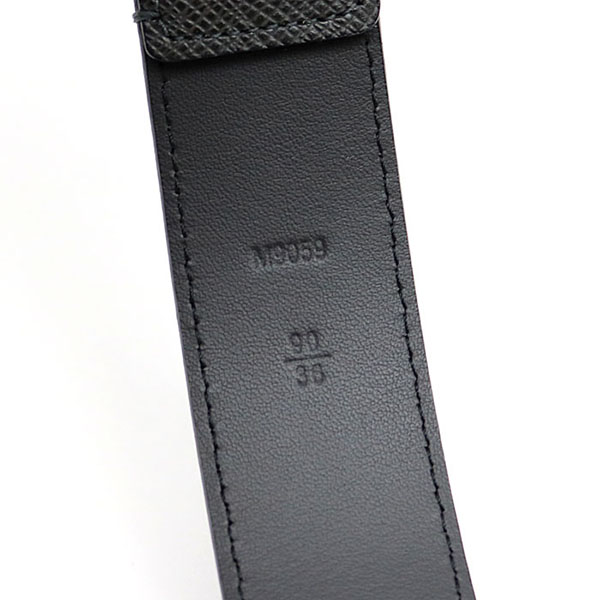 ルイヴィトン M9059U サンチュール メトロポール 35MM タイガ アルドワーズ LVロゴ スクエアバックル メンズベルト バンド