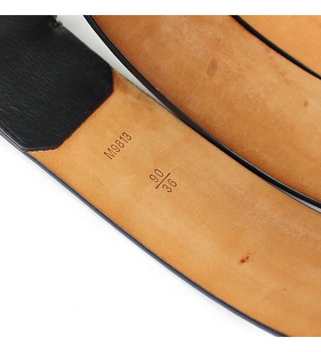 LOUIS VUITTON ルイヴィトン サンチュール ネオ アンヴァトゥール ベルト レザー 黒 M98992