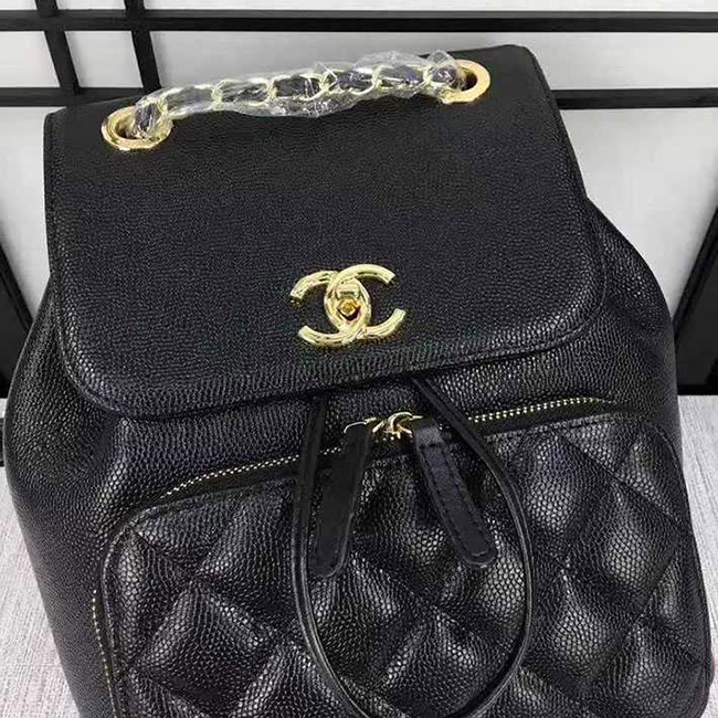 CHANEL シャネル CC&チェーンキルティングバックパック A93748-01