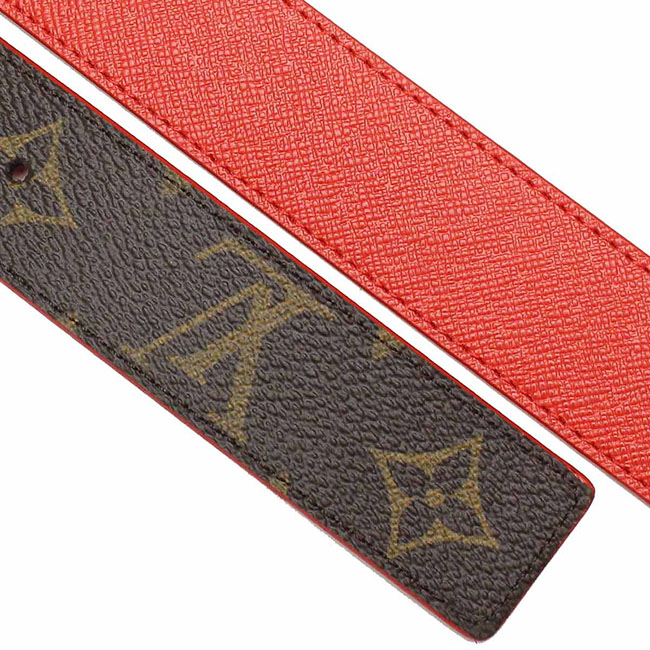 ルイ・ヴィトン LOUIS VUITTON レディースベルト M9498W ルージュブラウン系 