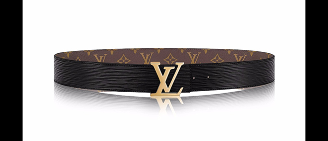 LV  40MM REVERSIBLE エピ×モノグラム×LVロゴ ベルト M9256S