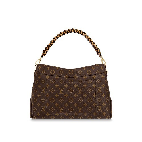 LOUIS VUITTON モノグラム ボーヴルMM レザー ハンド バッグ M43953