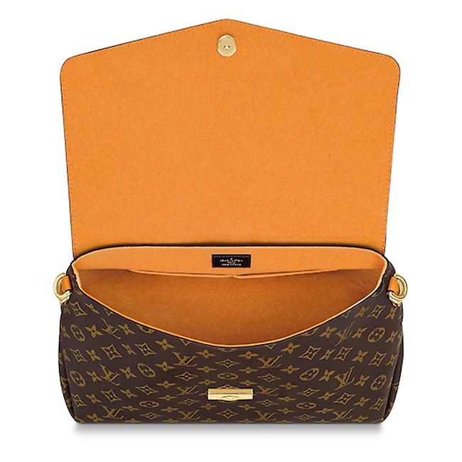 LOUIS VUITTON モノグラム ボーヴルMM レザー ハンド バッグ M43953