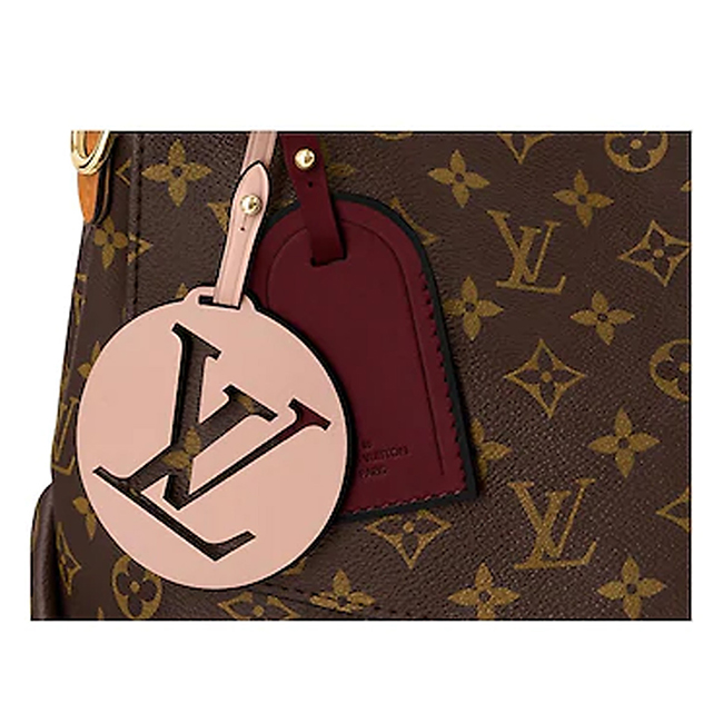 LOUIS VUITTON  モノグラム ボーヴルMM レザー ハンド バッグ M43953