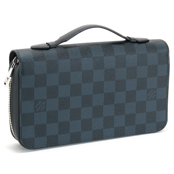 ルイヴィトン財布 長財布 LOUISVUITTON メンズ マルチケース ジッピー×L ダミエ・コバルト N41590