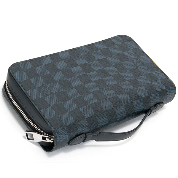 ルイヴィトン財布 長財布 LOUISVUITTON メンズ マルチケース ジッピー×L ダミエ・コバルト N41590
