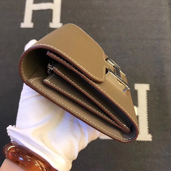 エルメス コンスタンス コンパクト ミニ ヴォーエプソン 二つ折り財布 he-co-0091