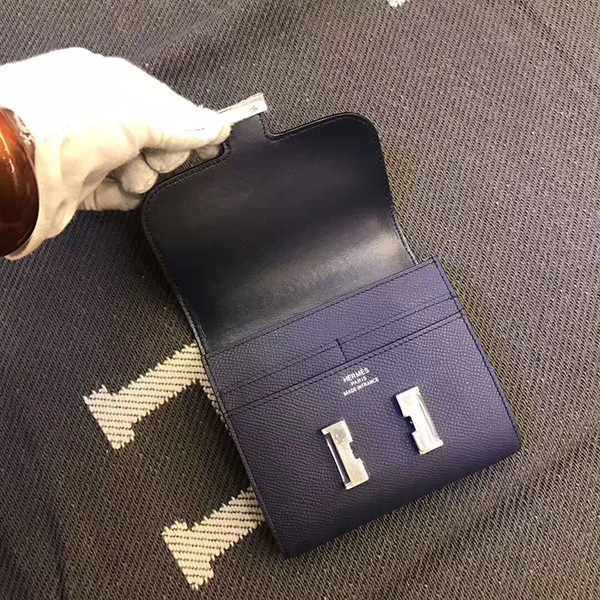 エルメス コンスタンス コンパクト ミニ ヴォーエプソン 二つ折り財布 he-co-0099