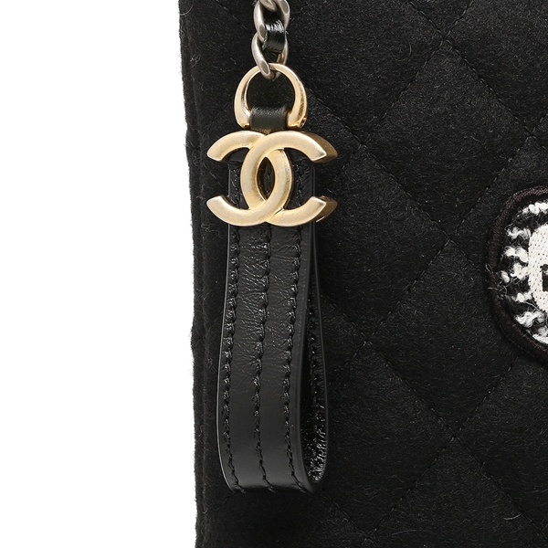 シャネルクラッチバッグ  レディース CHANEL A84287 Y33101 C0229 ブラック ゴールド 