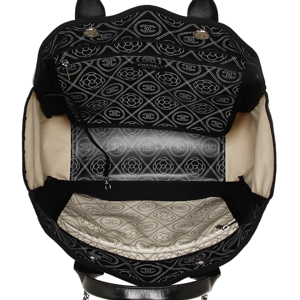 シャネル トートバッグ レディース CHANEL A57161 Y83565 C2417 ブラック ベージュ 