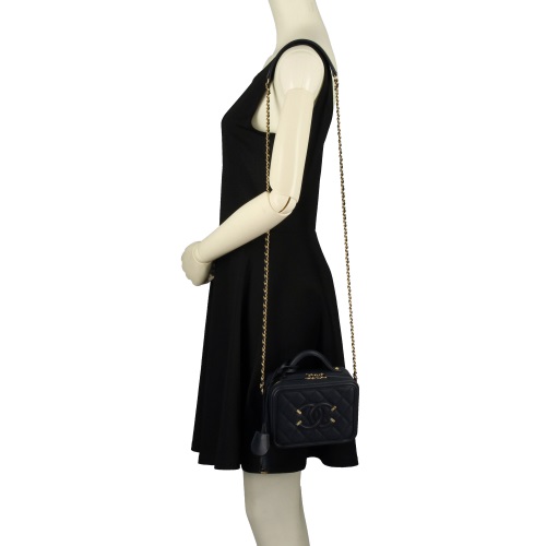 シャネル CHANEL トートバッグ レディース ブラック ホワイト A57164 Y83565