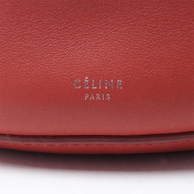 セリーヌ CELINE ショルダーバッグ レッド レディース ギフト プレゼント レザー 本革 通勤 18334 3a4t 27fx Big Bag ビッグ バッグ