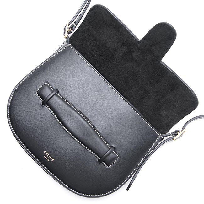 セリーヌ CELINE ショルダーバッグ ウエストバッグ ブラック レディース プレゼント ギフト レザー 本革 18370 3bcz 38no Mini Symmetrical