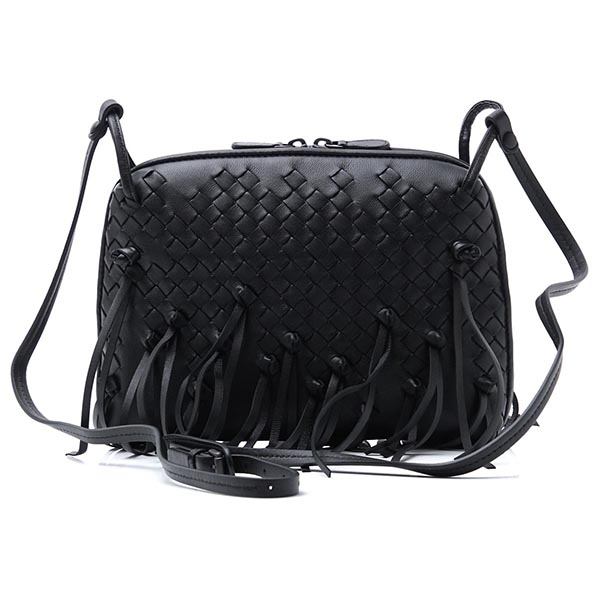 ボッテガヴェネタ BOTTEGA VENETA ショルダーバッグ ブラック レディース ギフト プレゼント レザー 本革 387063 vco70 1000 ノディーニ