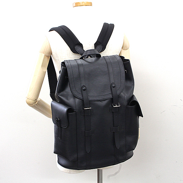 ルイヴィトン  エピ クリストファーPM バックパック M50159 ノワール（黒）