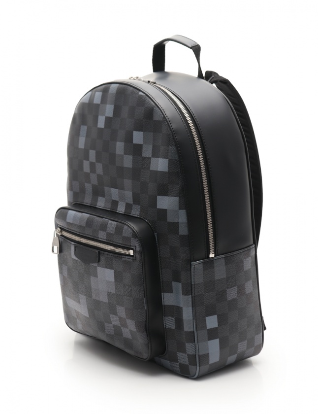 ルイ・ヴィトン LOUIS VUITTON ジョッシュ ダミエグラフィット リュックサック バックパック PVC レザー 黒 N40084
