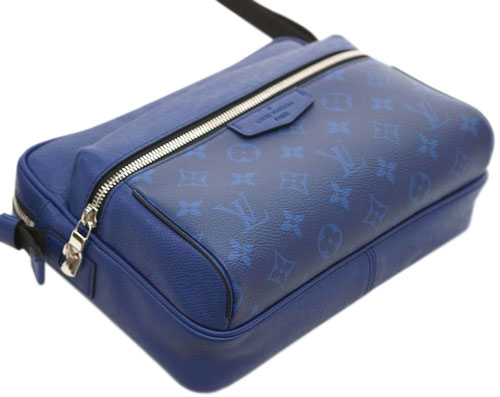 ルイヴィトン M30242 モノグラム+タイガ LV メンズ メッセンジャーバッグ アウトドア・メッセンジャー PM コバルト
