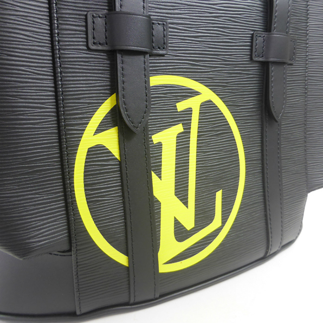 ルイヴィトン (LOUIS VUITTON)エピ M55138 クリストファーPM LVサークル バックパック リュック バッグ