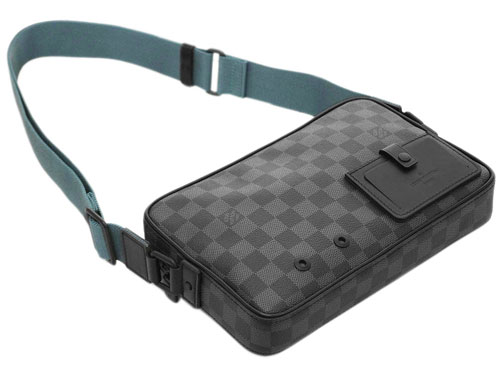 ルイヴィトン N40188 ダミエ・グラフィット LV メンズ メッセンジャーバッグ クロスボディ アルファ・メッセンジャー
