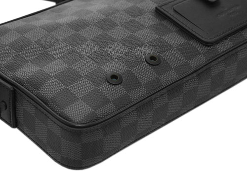 ルイヴィトン N40188 ダミエ・グラフィット LV メンズ メッセンジャーバッグ クロスボディ アルファ・メッセンジャー