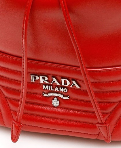 プラダ PRADA/ ロゴ バケット ショルダーバッグ  2WAY バッグ 1BH038_SRM_GRRRR_V_IOI