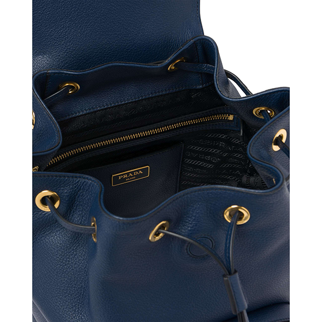 PRADA ロゴ バケット ショルダーバッグ 2WAY バッグ 1BH038 VIOI SRM