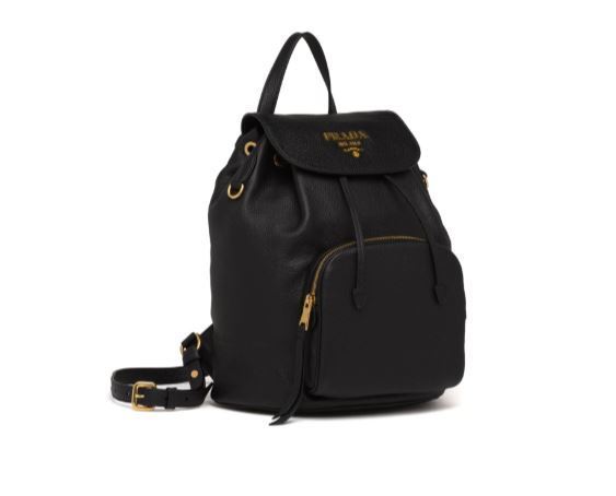 プラダ PRADA カーフラップレザーバックパック 1BZ035_2BBE_F0002_V_OOO