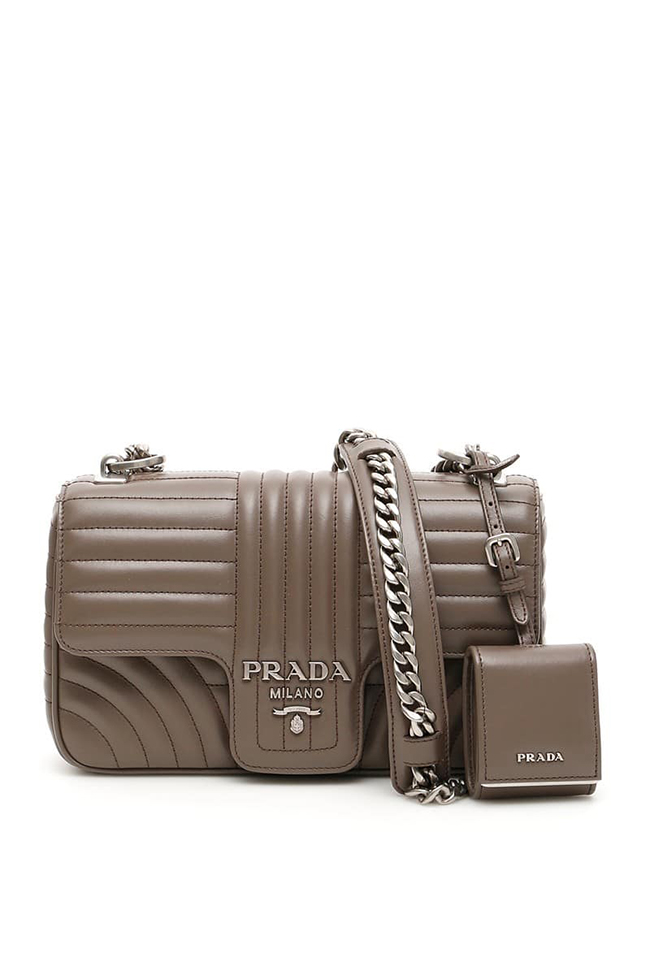 PRADAプラダ ショルダーバッグ BAMBU 2 Prada leather diagramme bag レディース 春夏2020 1BD108 V COX 2D91 ik