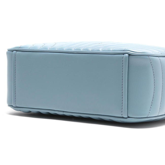 プラダ ショルダーバッグ ソフトカーフ/SOFT CALF インプントゥーレ/IMPUN アストラールブルー 1BH083 2D91 F0CO4 VIOI レディース