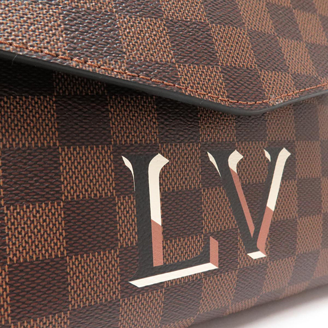 LOUIS VUITTON ボブール N40177 ダミエ 3way バッグ LVロゴ ハンドバッグ ショルダーバッグ