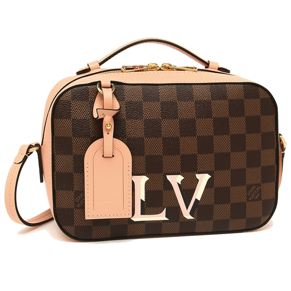 ルイヴィトン ショルダーバッグ レディース LOUIS VUITTON N40179 ブラウン ピンク