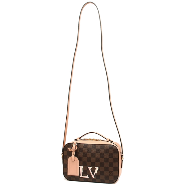 ルイヴィトン ショルダーバッグ レディース LOUIS VUITTON N40179 ブラウン ピンク