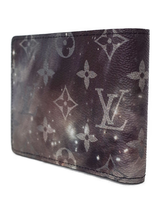 ルイヴィトン LOUIS VUITTON モノグラム ギャラクシー 二つ折り財布 ポルトフォイユ・ミュルティプル M67429 カードケース
