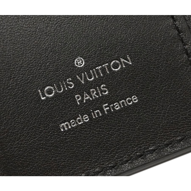 ルイヴィトン財布 M67498 LOUIS VUITTON ヴィトン マヒナ LV 三つ折り財布 小銭入れ付き ポルトフォイユ・イリス XS ノワール