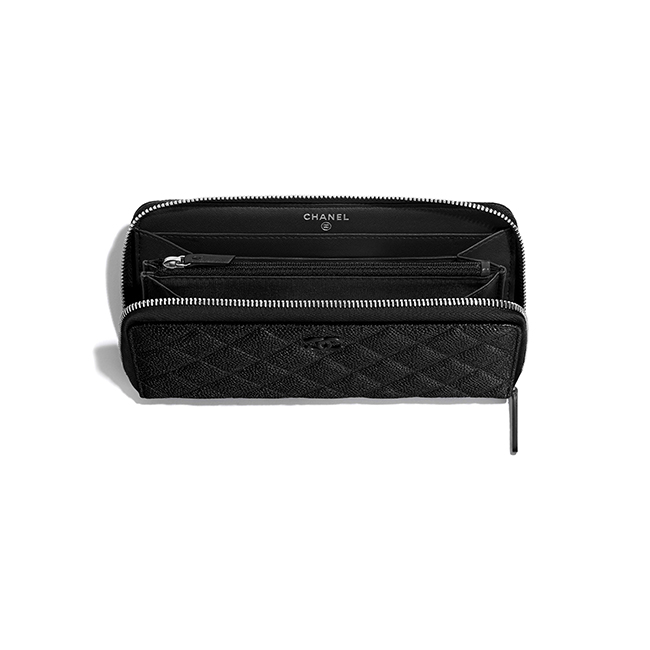 CHANELマトラッセ ラウンドジップロングウォレットAP1411 B02855 94305