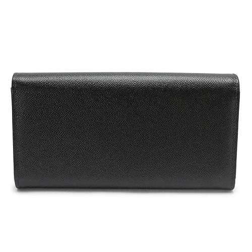 シャネル長財布 レディース CHANEL A80053 Y84046 94305 財布 二つ折り フラップ ドーヴィル スタッズ キャビアスキン レザー ブラック 黒